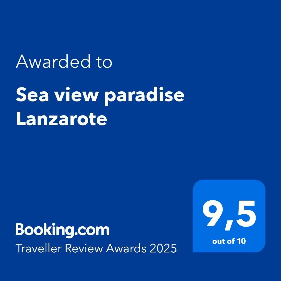Holiday home Sea View Paradise Lanzarote Puerto del Carmen  Spain